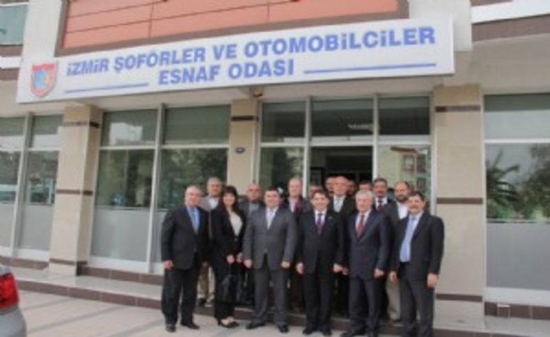 Taksi esnafı ve otobüsçülerden Tartan’a destek
